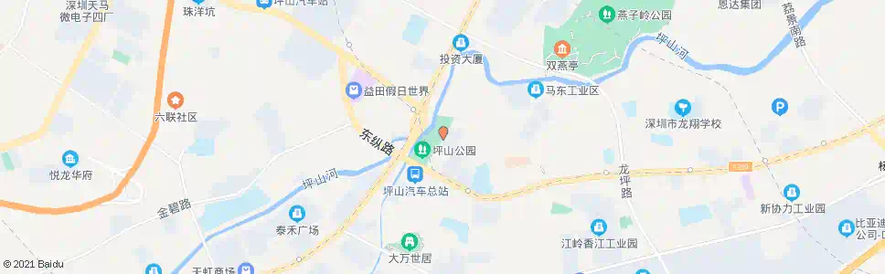深圳独树村1_公交站地图_深圳公交_妙搜公交查询2025