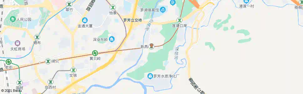 深圳新秀站_公交站地图_深圳公交_妙搜公交查询2025