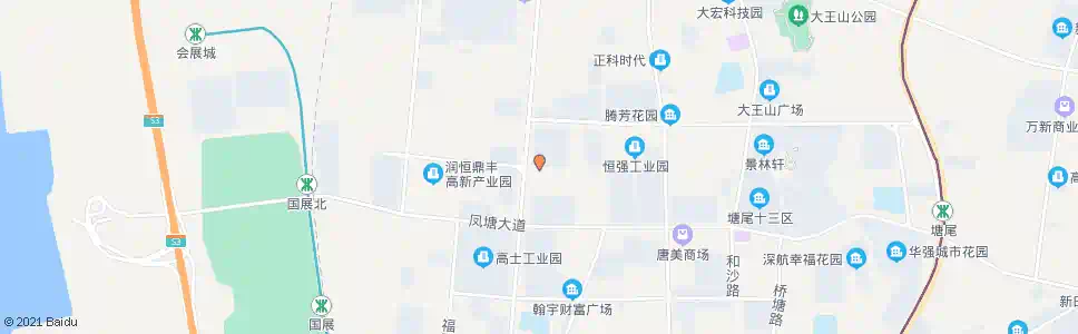 深圳福永塘尾社区总站_公交站地图_深圳公交_妙搜公交查询2025
