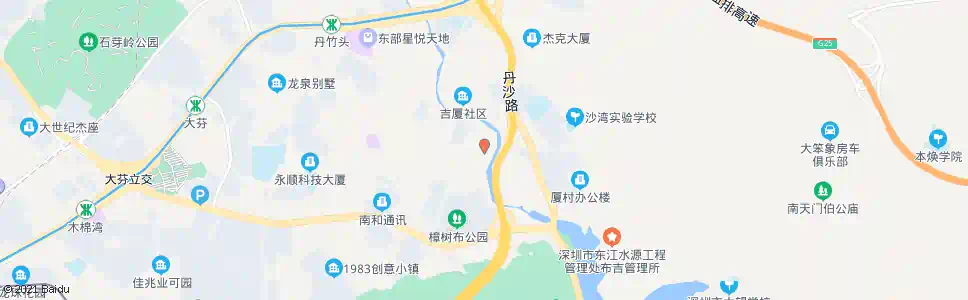 深圳南湾沙塘布总站_公交站地图_深圳公交_妙搜公交查询2025