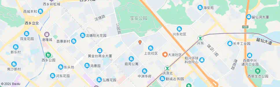 深圳上华村_公交站地图_深圳公交_妙搜公交查询2025