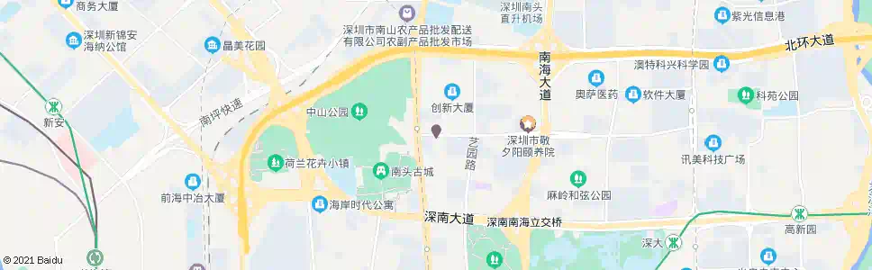 深圳玉泉南山路口_公交站地图_深圳公交_妙搜公交查询2025