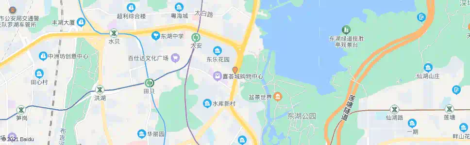 深圳水库_公交站地图_深圳公交_妙搜公交查询2025
