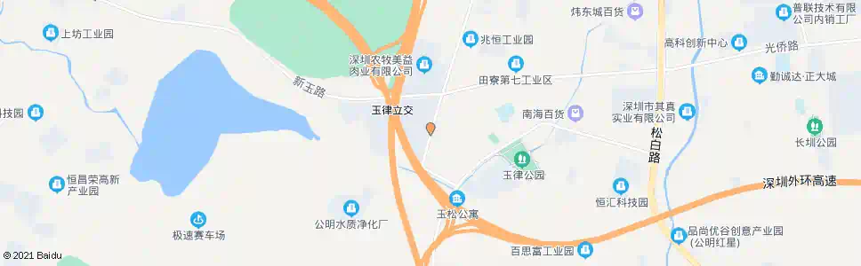 深圳浪背第六工业区_公交站地图_深圳公交_妙搜公交查询2025