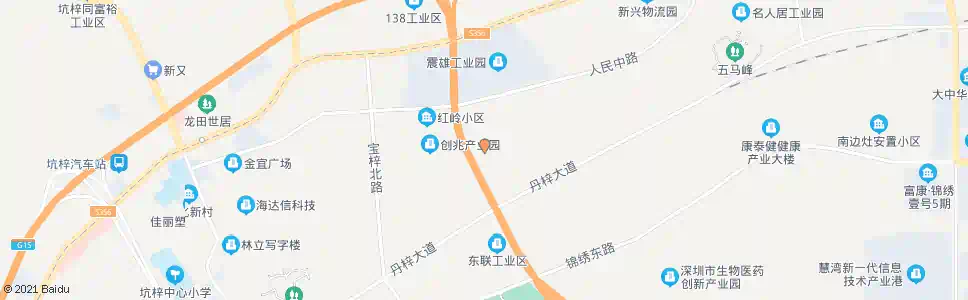 深圳新横社区_公交站地图_深圳公交_妙搜公交查询2025