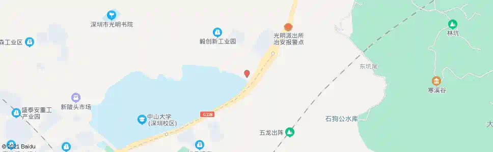 深圳羌下市场_公交站地图_深圳公交_妙搜公交查询2025