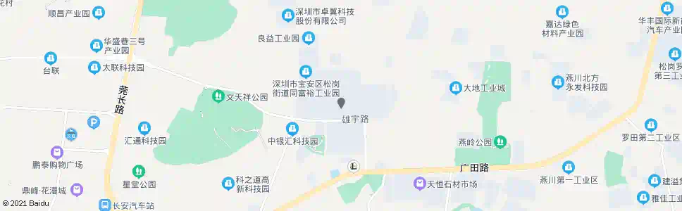 深圳塘下涌同富裕总站_公交站地图_深圳公交_妙搜公交查询2025