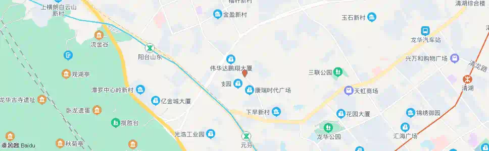 深圳福瑞尔工业园_公交站地图_深圳公交_妙搜公交查询2025
