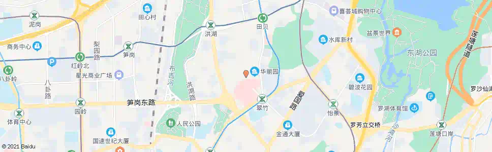 深圳水贝总站_公交站地图_深圳公交_妙搜公交查询2025