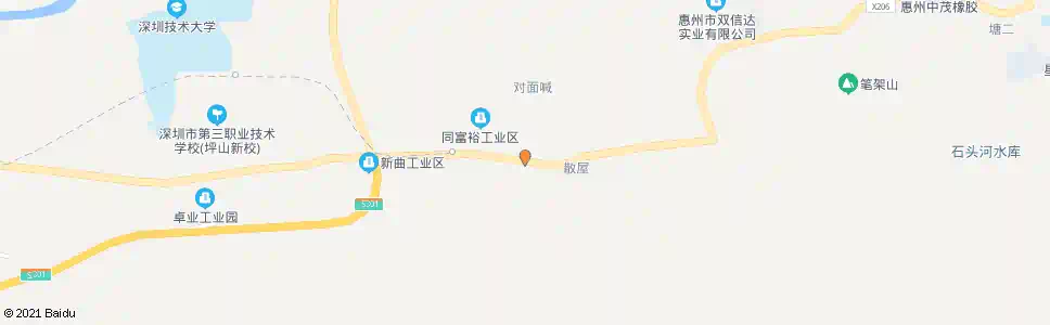 深圳田心社康中心_公交站地图_深圳公交_妙搜公交查询2025