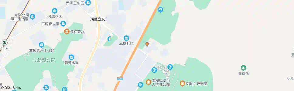 深圳凤凰山公交综合场站_公交站地图_深圳公交_妙搜公交查询2025