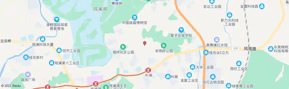 深圳牛湖总站_公交站地图_深圳公交_妙搜公交查询2025