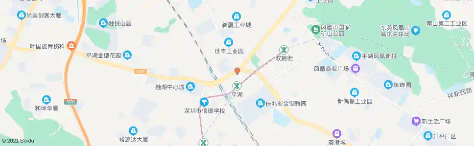 深圳平湖汽车站_公交站地图_深圳公交_妙搜公交查询2025