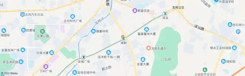 深圳坪山电子城2_公交站地图_深圳公交_妙搜公交查询2025