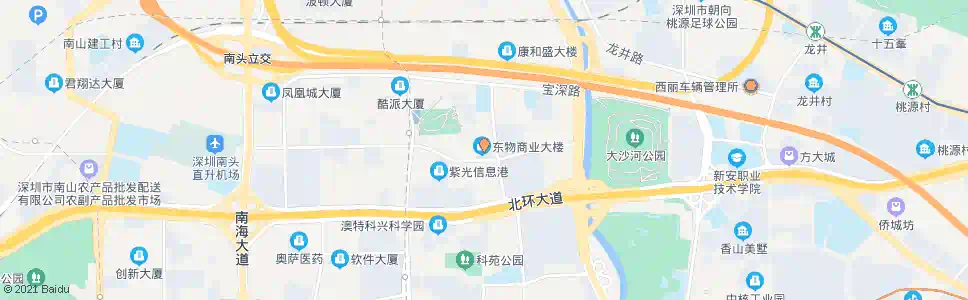 深圳朗山路口_公交站地图_深圳公交_妙搜公交查询2025