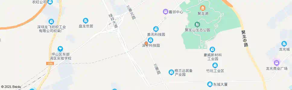 深圳深宇科技园_公交站地图_深圳公交_妙搜公交查询2025
