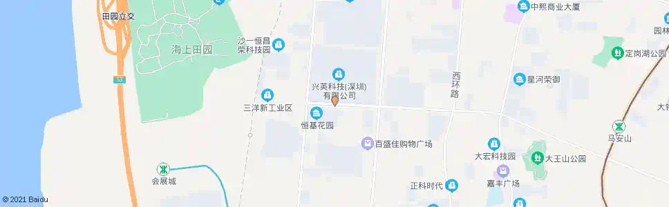 深圳兴英科技园_公交站地图_深圳公交_妙搜公交查询2025