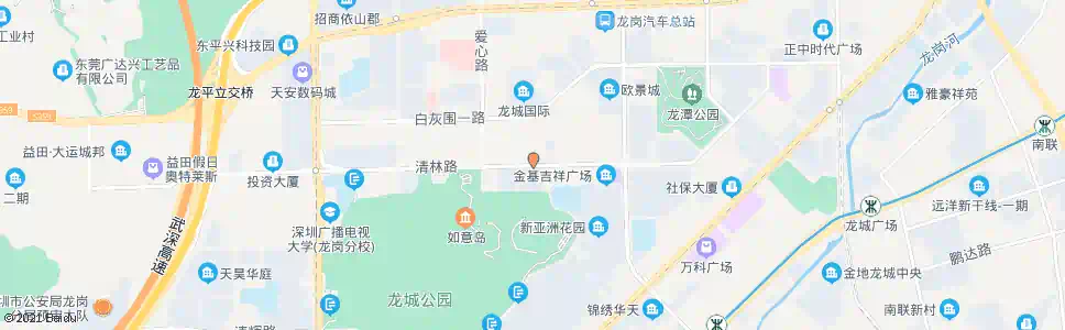 深圳龙岗海关大厦_公交站地图_深圳公交_妙搜公交查询2025