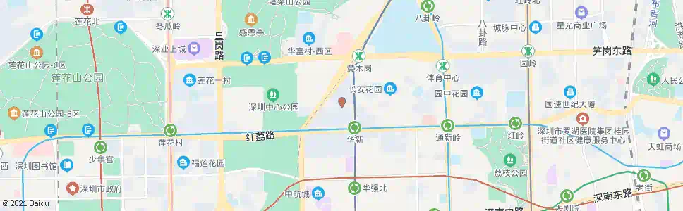 深圳华新路_公交站地图_深圳公交_妙搜公交查询2025