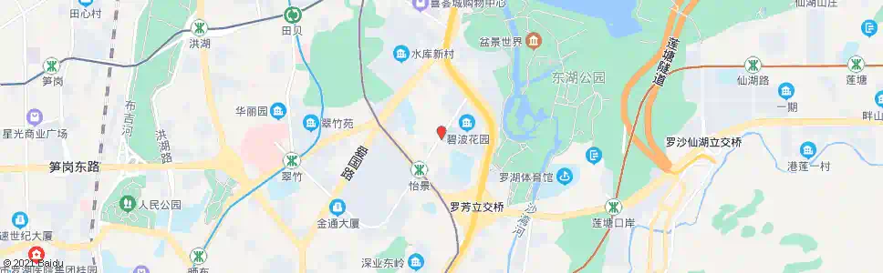 深圳天井湖_公交站地图_深圳公交_妙搜公交查询2025