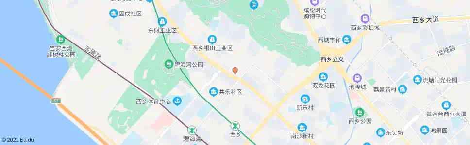 深圳西乡客运站_公交站地图_深圳公交_妙搜公交查询2025