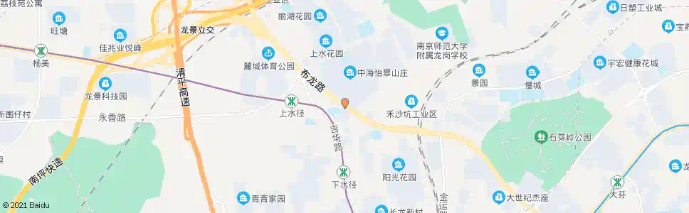 深圳中海怡翠_公交站地图_深圳公交_妙搜公交查询2025