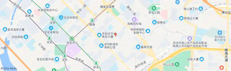 深圳宝安市场监管分局_公交站地图_深圳公交_妙搜公交查询2025