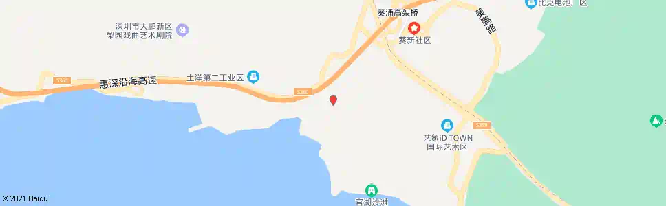 深圳污水处理厂_公交站地图_深圳公交_妙搜公交查询2025