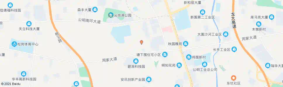 深圳上石家_公交站地图_深圳公交_妙搜公交查询2025