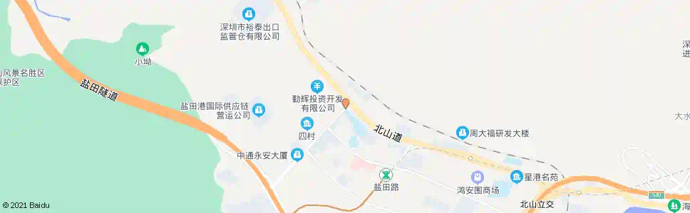 深圳永安北三街口_公交站地图_深圳公交_妙搜公交查询2025