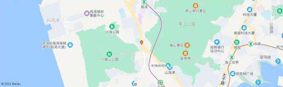 深圳万豪月半山_公交站地图_深圳公交_妙搜公交查询2025