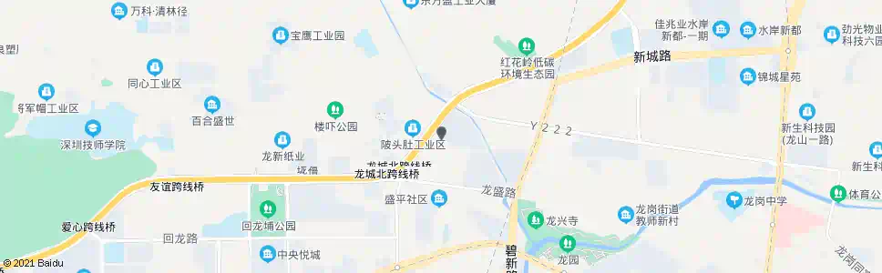深圳怡丰工业园_公交站地图_深圳公交_妙搜公交查询2025