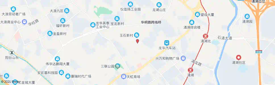 深圳龙华和平工业园总站_公交站地图_深圳公交_妙搜公交查询2025