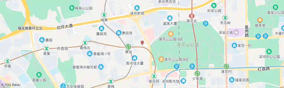 深圳景新花园_公交站地图_深圳公交_妙搜公交查询2025