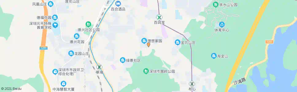 深圳理想新城_公交站地图_深圳公交_妙搜公交查询2025