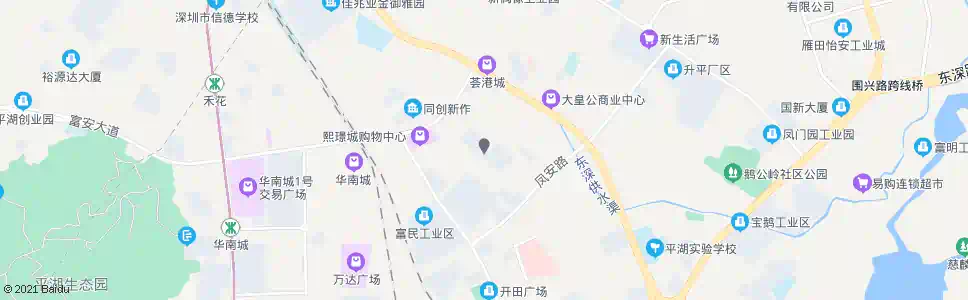 深圳中华商务印刷厂_公交站地图_深圳公交_妙搜公交查询2025