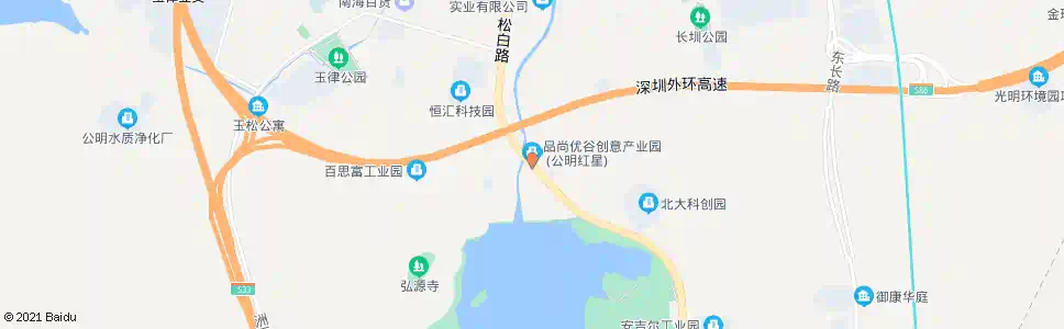 深圳石岩湖路口_公交站地图_深圳公交_妙搜公交查询2025