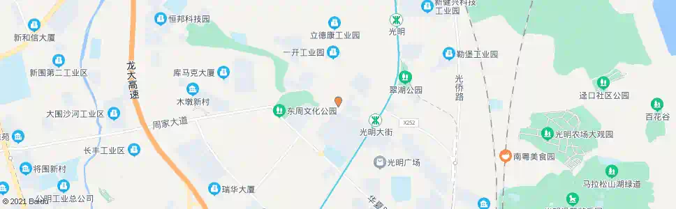 深圳光明东周总站_公交站地图_深圳公交_妙搜公交查询2025