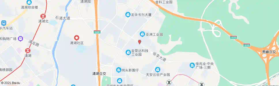 深圳亚洲工业区_公交站地图_深圳公交_妙搜公交查询2025