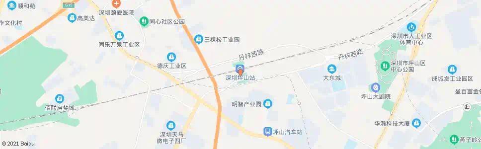 深圳坪山广场_公交站地图_深圳公交_妙搜公交查询2025