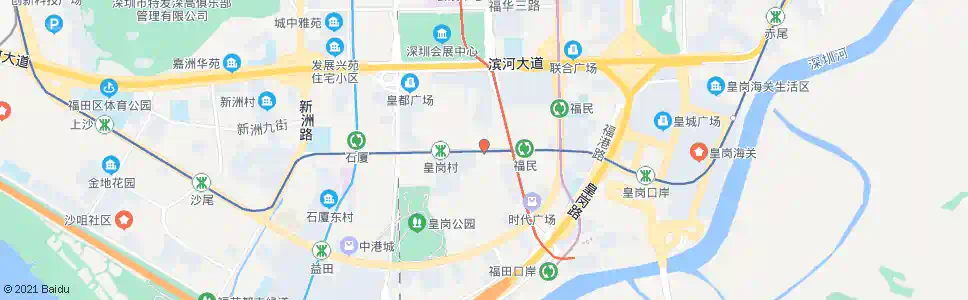 深圳福田保健院_公交站地图_深圳公交_妙搜公交查询2025