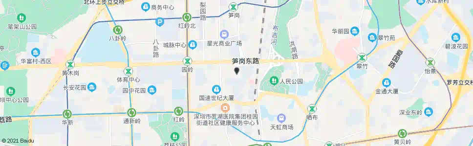 深圳桂园中学_公交站地图_深圳公交_妙搜公交查询2025