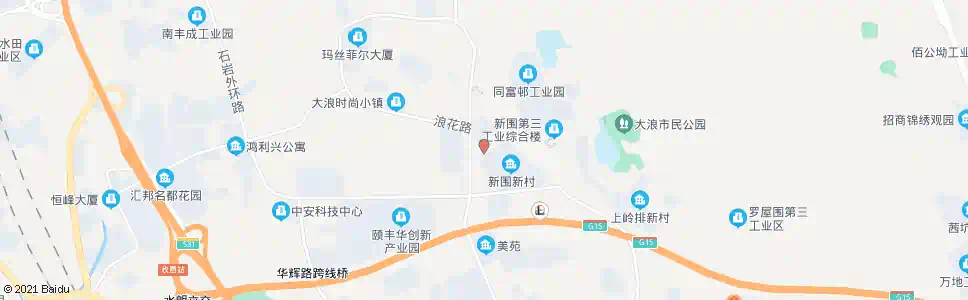 深圳新华丰百货_公交站地图_深圳公交_妙搜公交查询2025