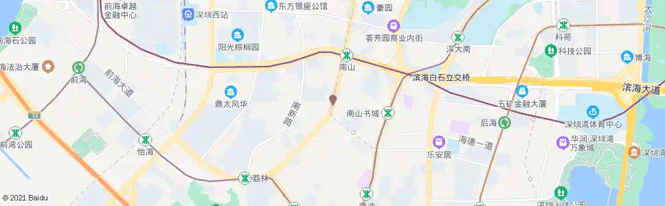 深圳中油大厦_公交站地图_深圳公交_妙搜公交查询2025