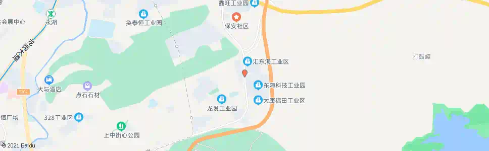 深圳东海工业区_公交站地图_深圳公交_妙搜公交查询2025