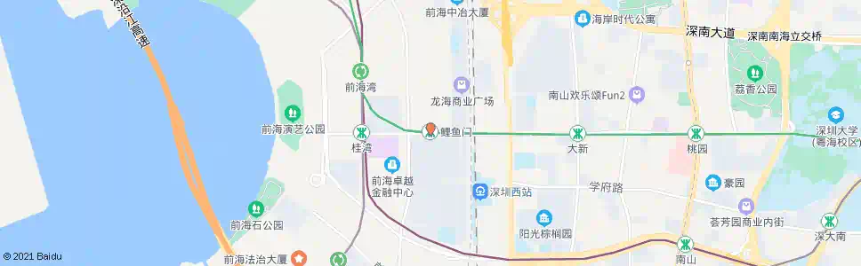 深圳鲤鱼门站_公交站地图_深圳公交_妙搜公交查询2025