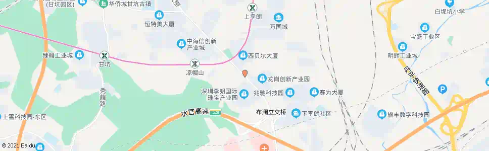 深圳粤信创意园_公交站地图_深圳公交_妙搜公交查询2025