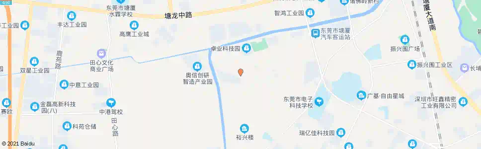 深圳蒲心湖市场_公交站地图_深圳公交_妙搜公交查询2025