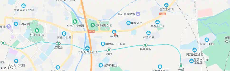 深圳楼村居委会_公交站地图_深圳公交_妙搜公交查询2025