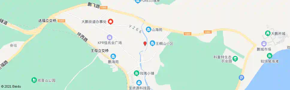 深圳岭吓花园_公交站地图_深圳公交_妙搜公交查询2025
